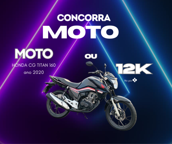 2° AÇÃO MOTO TITAN 160 OU 12K NO PIX